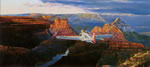 "Solitude Over the Grandure" - Rick Herter - P-51 Mustang World War II Art